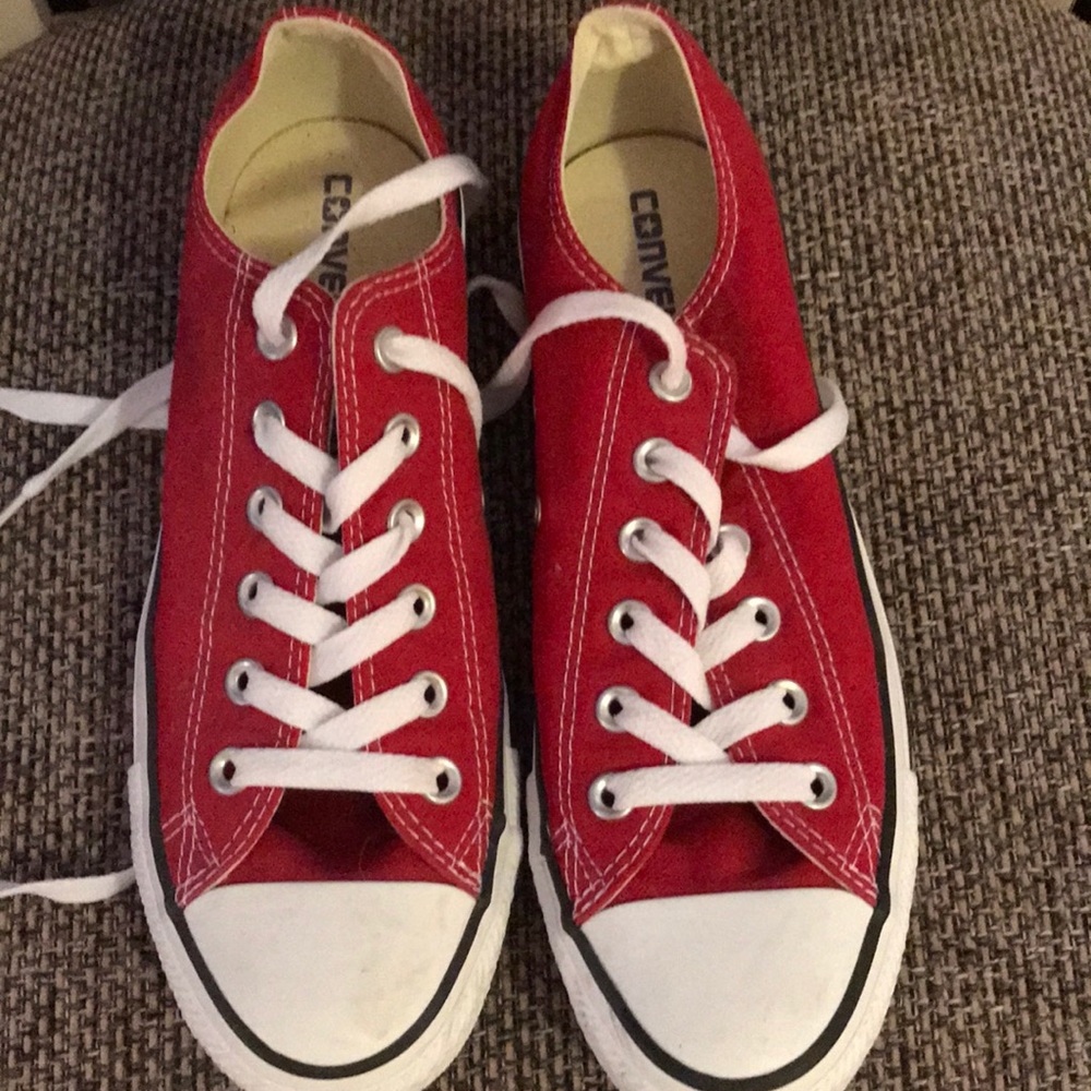 Red converse